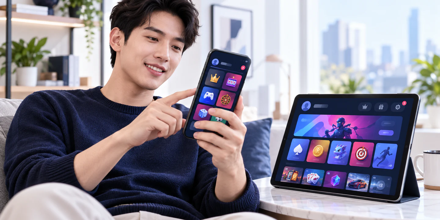 APP OK365 - tài khoản trên điện thoại: tiếp tục bằng cùng tài khoản